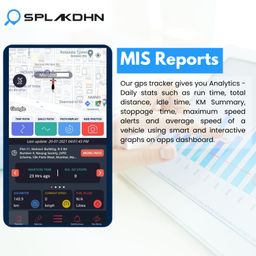 splakdhn GPS Tracking Device for Car, SUV, Bike, Scooty, Bus, Truck, JCB etc. & All E-Vehicles with Real time Tracking | Easy Instalation | Ignition Alerts | Speed Monitoring GPS Device image 4