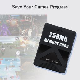 Mcbazel 256MB High Speed Game Memory Card for Playstation 2 - Black (1 Pack) image 4