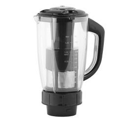 MasterClass Sanyo Deluxe Juicer jar and Bullet Jar Combo ABS Plastic Set of 2 Bullet Jars (530ml and 350ml) Plus 1 Juicer Jar 1500ml- Black image 3