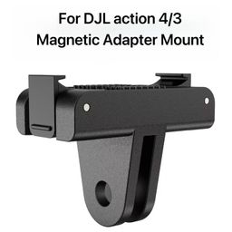 ADOFYS Magnetic Adapter Mount for DJI Action 5pro/4/3 Quick Release Adapter with Connection Adapter - DJI Accessories, Attachable Tripod, Vlogging image 2