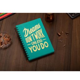 Moaae Mopo Budget Planner & Bill Organizer | Journal and Notebook Diary | A5 Daily Undated Tracker Notebook with Stickers, Blue image 5