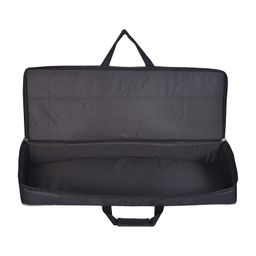 Mexa Keyboard Case for Yamaha PSR - S970/S770/S670, Heavy Padded Gig Bag with Front Pocket - Black image 5