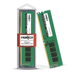 FRONTECH 16GB DDR4 16 Chips 2666 MHz Desktop RAM Memory, Suitable for Gaming, Multitasking (RAM-0039) image 1