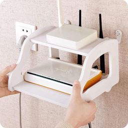 SS ARTS Desktop WiFi Router Stand WiFi Holder Set Top Box Stand image 1