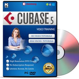 Vtorial Cubase 5 Video Tutorials Learning Dvd Advanced Level Course Level (Dvd) | High Quality Training Videos With Examples | No Subscription Required | Lifetime Access | No Limits image 1