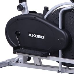 Kobo Multi Function 4 in 1 Exercise Bike Elliptical Trainer with Cycling, Cross Trainer, Twister & Push Up image 2