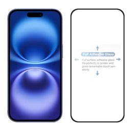 POPIO Matte Gaming Tempered Glass Compatible for iPhone 15 (Black) Edge to Edge Coverage with Easy Installation kit image 5