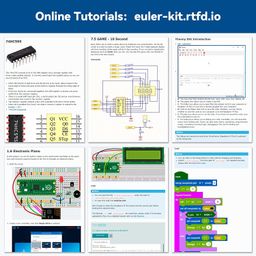 REES52 Raspberry Pi Pico Ultimate Starter Kit with, 32+ Items, 113 Projects, MicroPython, Piper Make and C/C++ (Compatible with Arduino IDE) image 5