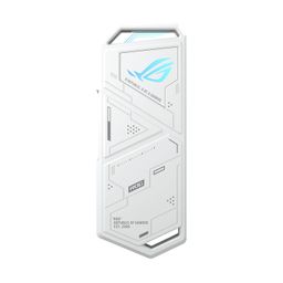 ASUS ROG Strix Arion White M.2 NVMe SSD Enclosure-USB3.2 Gen 2x1 Type-C (10Gbps), Dual USB-C to C & USB-C to A, Screwdriver-Free, Thermal Pads Included, Fits PCIe 2280/2260/2242/2230 M Key/B+M Key image 1