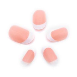 RENEE French Stick On Nails - FTN 01-24 Reusable Artificial Fake Nail Set- Lightweight & Long Lasting- Easy To Use- Quick Fix For Festivals & Special Occasions image 5