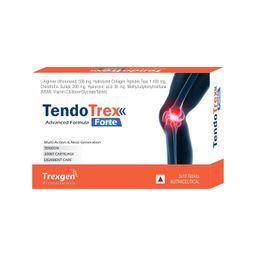 trexgen TENDOTREX FORTE Advanced & Complete Tendon, Joint Cartilage & Ligament Care (Pack of 1 count, 30 capsules) image 1