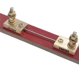 YOKINS, DC Shunt 2A/75mV as per IS1248 Current Meter Shunt Resistor Resistance for DC Ammeter Shunt image 1