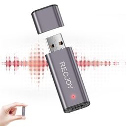 maybest 64GB Mini Voice Recorder Portable Digital Voice Audio Recorder Sound Recording Device with 288 Hours Recording Capacity for Meetings Lectures Interviews image 1