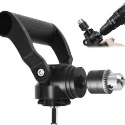 Even 90 Degree Drill Attachment, Right Angle Drill Adapter with Auxiliary Handle, Adjustable. image 1