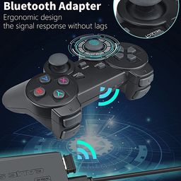 New World TV Video Game Wireless Retro Game Console, Plug and Play Video Game Stick Built in 10000+ Games,9 Classic Emulators, High Definition HDMI Output for TV with Dual 2.4G Wireless Controllers image 4
