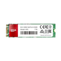 SP Silicon Power Silicon Power A55 1TB M.2 2280 SATA III SSD, 3D NAND with SLC Cache, Up to 560MB/s, Internal Solid State Drive for Desktop Laptop Computer image 1