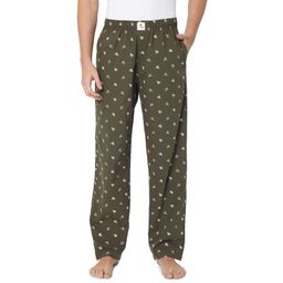 underjeans Men Off White/Black Cotton Pyjama image 1