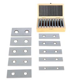 kimllier 10Pcs 1/8 Precision Parallel Block Set, 3 x 1/8 .0002 Parallelism Gage Blocks image 1