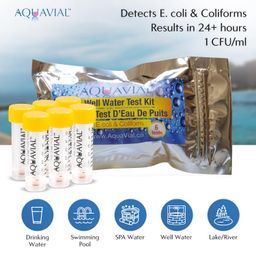 AquaVial Well Water Test Kit | Detect E.Coli and Coliform Bacteria | Simple to Use with Easy to Read Results (6) image 3