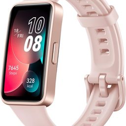 Huawei Band 9, Comfortable All-Day Wearing, Sleep Tracking, Fast Charging, Durable Battery, Intelligent Brightness Adjustments, 100 Different Workout Modes, Compatible with iOS&Android (Pink) image 1