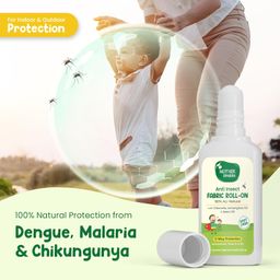 Mother Sparsh Natural Mosquito Repellent Fabric Roll-on for Babies, 3-Way Protection from Mosquitoes, Fleas and Ants (12ml, Pack of 2) image 3