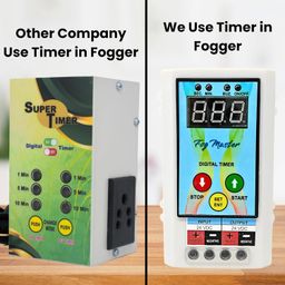 ampereus AMPEREUS® Fogger Kit for Dairy & Poultry Farms – Top Performance Water Complete Mist Maker, Fogger System Set with 20 Nozzles, 150 GPD Pump & 30m Pipe, Cooling System Kit for Farm & Outdoor Use image 3