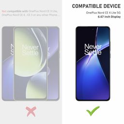 supcares Military-Grade Gorilla Tempered Glass Screen Protector for OnePlus Nord CE 4 Lite (6.67 Inch) With Installation Kit | Edge to Edge Coverage | Black image 2