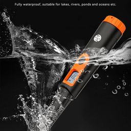 SUNPOW Metal Detector Pinpointer for Adults & Kids, Fully Waterproof, 360°Detection Handheld Pin Pointer Wand with LCD Screen, 3 Modes (Buzzer, Vibration ,Sound) for Treasure Hunting- OTMD08 image 5