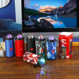 MZ M420SP (Portable Bluetooth Speaker) Dynamic Thunder Sound Built in Disco Light 10 W Bluetooth Speaker (Blue, Stereo Channel) image 3