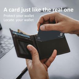seinxon Wallet Finder RFID Blocking Card IP68 Item Tracker Works with Apple Find My APP & Network with Recharge Clip (iOS Only) image 2
