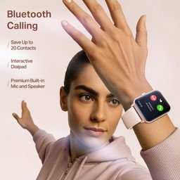 boAt Wave Call 2 with 1.83” HD Display, Advanced BT Calling, Functional Crown, Cloud & Custom Watch Faces, Multiple Sports Modes, IP67, HR, Sleep & SPO₂ Monitor Smart Watch(Orchid Blush) image 4