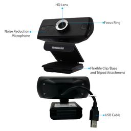 peoplelink Galaxy C50, Webcam - 2K Video, Angle of View110°, Noise Reduction Mic, Plug & Play - Ideal for Professional Video Conferencing,Stream & Gaming, Plug and Play Multi-Platform Compatibility image 2