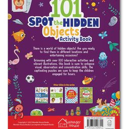 101 SPOT the HIDDEN Objects Activity Book image 2