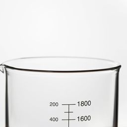 RAWAL'S 2000ml Borosilicate Glass Beaker - Heat Resistant, Precision Measured, Durable Lab & School and College Use image 2