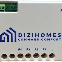 Dizihomes WiFi 4 Node Smart Switch, Retrofit Smart Switch for Home Automation, Works with existing switches, No hub required, Compatible with Alexa and Google Home image 1