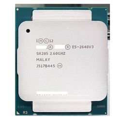 EWKYLSEM CPU E5 2640 V3 E5 2640V3 Processor SR205 2.6Ghz 8 c 90W Socket LGA 2011-3 Suitable for X99 Motherboard image 1