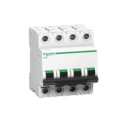 Schneider Electric Miniature circuit breaker MCB A9N4P63C Acti 9 MCB xC60-4 poles - 63 A - C curve 10000A image 1