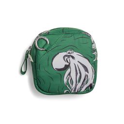 dailyobjects Easy Square Pouch | Crafted Using Soft-Touch and Water-Repellent Polyester | Polyfill Cushioning Assures Scratch-Free Security | Comes with an O-Ring to Attach Keys, Charms or Wristlets image 2
