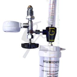 MEDITECH GLOBAL FA Valve/Oxygen Flow Meter With Humidifier Bottle image 1