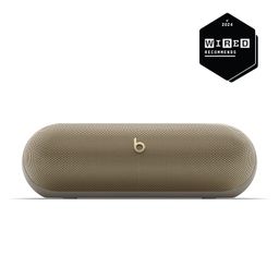 Beats Pill – Wireless Bluetooth Speaker and Portable Charger via USB-C – Up to 24 Hours Battery Life, IP67 Water Resistant, Apple & Android Compatible, Built-in Microphone – Champagne Gold image 2