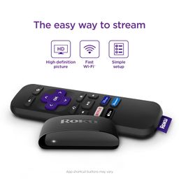 Roku Express | HD Roku Streaming Device with Standard Remote (no TV Controls), Free & Live TV image 3