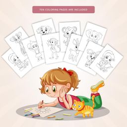 THE FINE FRAMER Wood Kids Artwork Picture Frame Wall Mountable Art Frames With Storage Of 100 A4 Size Drawings, 10 Coloring Pages Photo Frame, Black 10X13.5 Inches, Rectangular image 3