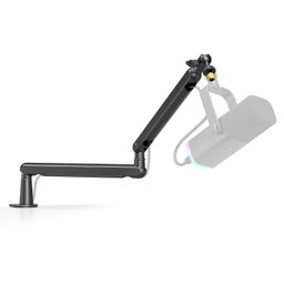 FIFINE Microphone Arm Stand, Boom Arm Stand with Desk Mount Clamp, Screw Adapter, Cable Management, Suspension Scissor Mic Stand for Boom Stick Microphone, for Podcast Streaming Gaming Studio-BM88 image 1