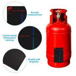 vinishq ViNishq® Magnetic Propane Gas Cylinder Level Indicator | Reusable Fuel Tank Gauge & Leak Detector for Home & Kitchen Use | Easy-to-Read Safety Tool for Daily Gas Monitoring- Pack of 1 image 3