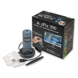 Carson MM-940 zPix Digital USB Microscope, 300 Zoom, 86x-457x Power, Built-in Camera image 2
