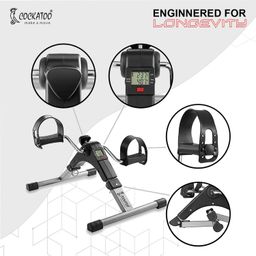 Cockatoo Step-Flex Pedal Exerciser with Digital Display and Adjustable Resistance, Exercise Cycle for Home with Non-Slip Feet, Ideal for Leg & Arm Workouts image 5