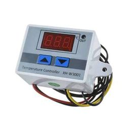 YOURBOT XH-W3001 Digital Display Temperature Controller 220V 10A | LED Temperature Controller with Thermostat Control Switch Probe For Egg Incubator image 1