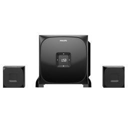 Philips Audio SPA8170B 4.1Ch 100W Bluetooth Multimedia Speaker with Rich Bass, Multi-Connectivity Option with Supporting USB, Optical, Aux-in for Easy Connection (Black) image 1