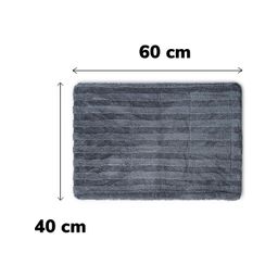ShineXPro Microfiber Cloth - Buttersoft Hybrid 1200 Gsm Large (60X40 Cm) Car Cleaning Cloth - Plush Pile & Twisted Loop - Lint Free Microfiber Cloth For Car Drying And Detailing, Grey image 4