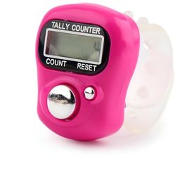 Digital Hand Finger Tally Counter Finger Ring Tasbih Jaap Maala Digital Tally Counter (Pack of 4, Multicolor) image 3